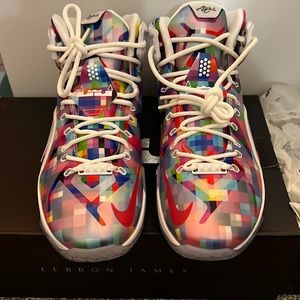 Nike LeBron 12 EXT Prism shoes